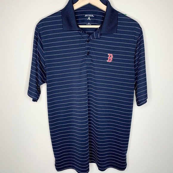 Antigua Other - ANTIGUA BOSTON RED SOX Short Sleeve Navy Polo Med